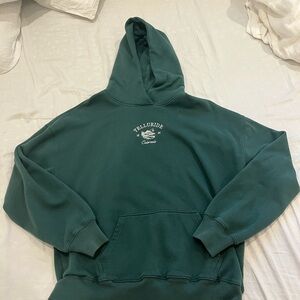 Hollister Dark Teal Hoodie